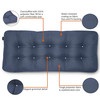 Classic Accessories Indoor/Outdoor Bench Cushion, 42 x 18 x 5", Navy 62-202-014601-EC